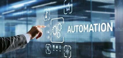 AI-powered automation software interface for IT task scheduling